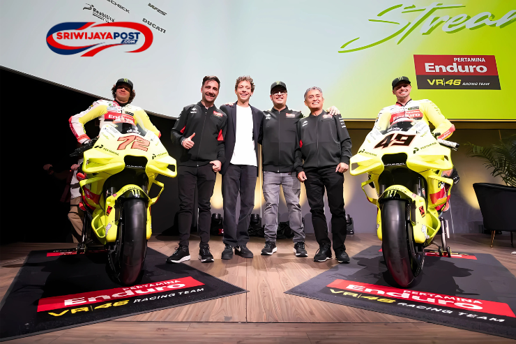 Pertamina Enduro VR46 Racing Team Resmikan Livery MotoGP 2025 di Jakarta