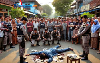 Reka Ulang Pembunuhan Satpam di Bogor, Tersangka Abraham Dihadapkan pada Publik yang Geram