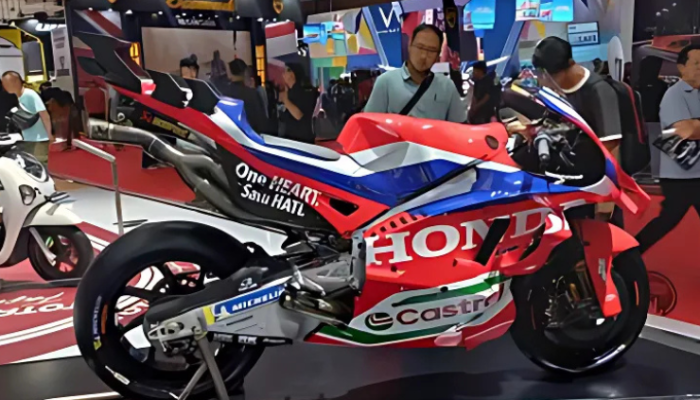 Lihat Lebih Dekat Motor MotoGP Honda RC213V Milik Joan Mir