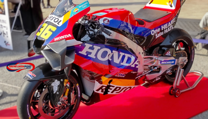 Lihat Lebih Dekat Motor MotoGP Honda RC213V Milik Joan Mir