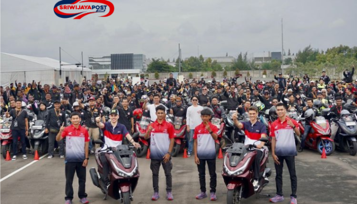 Joan Mir dan Luca Marini Ramaikan Acara Honda PCX dengan 500 Rider