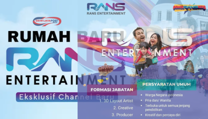 RANS Entertainment Buka Lowongan Kerja, Ini Posisi yang Dibutuhkan!