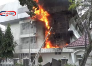 Gedung Dinas Pendidikan Sumut Terbakar, Apa Penyebabnya?