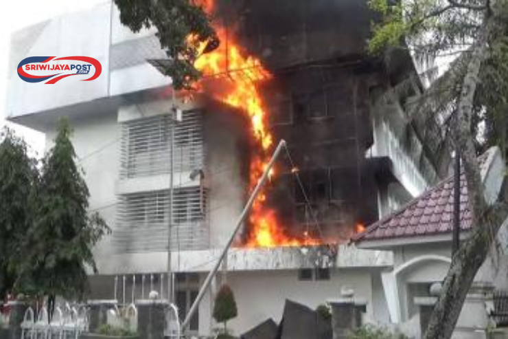 Gedung Dinas Pendidikan Sumut Terbakar, Apa Penyebabnya?