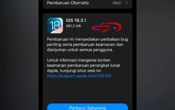 Apple Rilis iOS 18.3.1: Perbaikan Keamanan Mendesak untuk Pengguna iPhone