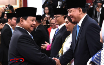 Presiden Prabowo Lantik Menteri dan Pejabat Baru di Istana Negara