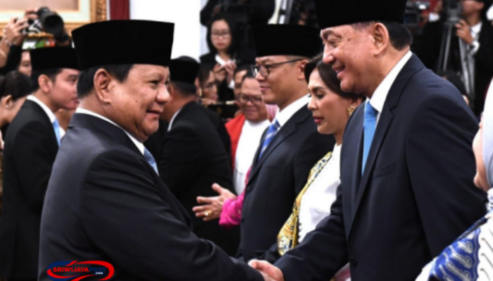 Presiden Prabowo Lantik Menteri dan Pejabat Baru di Istana Negara