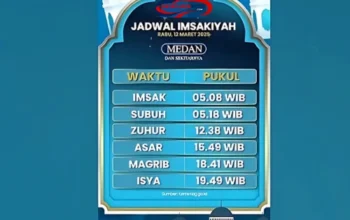 Jadwal Buka Puasa untuk Medan dan Sekitarnya pada 17 Maret 2025