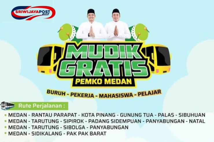 Pemkot Medan Buka Pendaftaran Program Mudik Gratis Mulai 10 Maret 2025