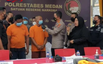 Polrestabes Medan Tangkap Puluhan Tersangka Narkoba dalam Operasi Besar