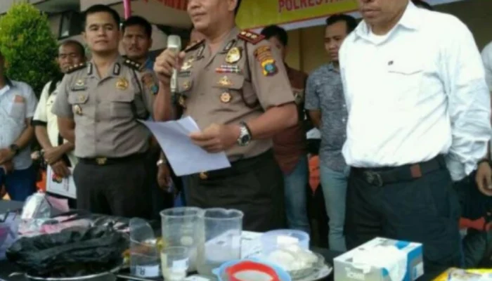 Polrestabes Medan Tangkap Puluhan Tersangka Narkoba dalam Operasi Besar