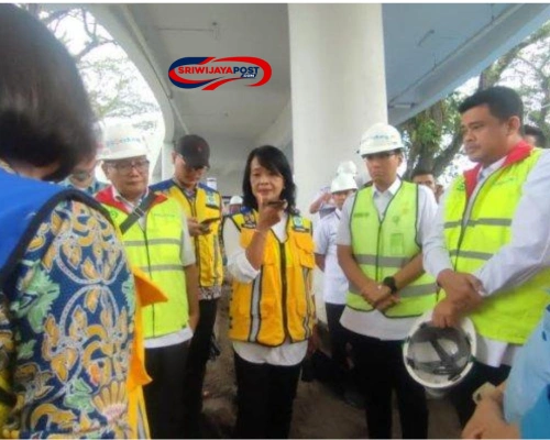 Wamen PU Tinjau Pembangunan Stadion Teladan Medan