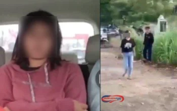 Viral! Aksi Duel Siswi SMP di Palembang Hebohkan Netizen