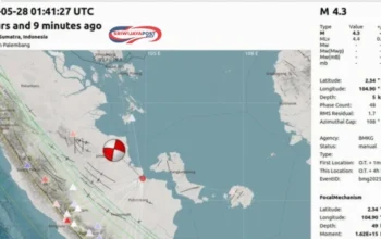 Gempa M4,3 Guncang Banyuasin, BMKG: Dipicu Sesar Tak Terpetakan!