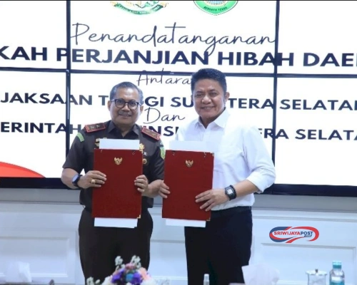 Gubernur Sumsel Hibahkan Lahan untuk Pembangunan Rumah Sakit Adhyaksa