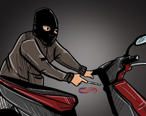 Menyamar Jadi Pengamen, Maling Motor di Bogor Tertangkap Warga! Aksinya Viral di Medsos