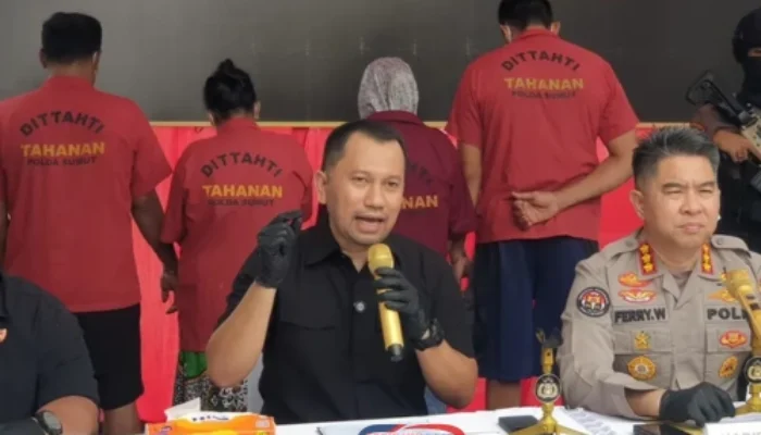 Geger! Pasutri Bawa 100 Kg Sabu Ditangkap Polda Sumut di Merak