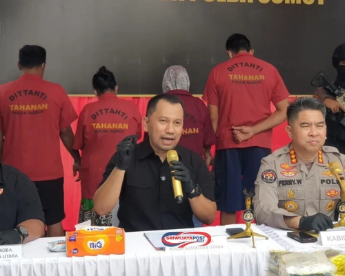 Geger! Pasutri Bawa 100 Kg Sabu Ditangkap Polda Sumut di Merak