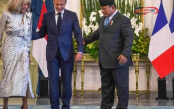 Presiden Prabowo Sambut Hangat Presiden Prancis di Istana Negara!