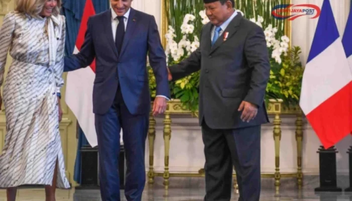Presiden Prabowo Sambut Hangat Presiden Prancis di Istana Negara!