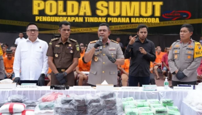 Sumut Genting! Sindikat Narkoba Raksasa Terbongkar