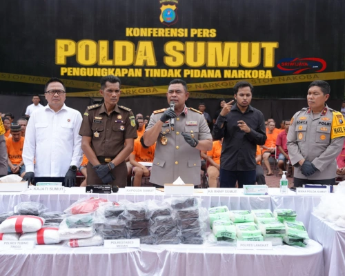 Sumut Genting! Sindikat Narkoba Raksasa Terbongkar