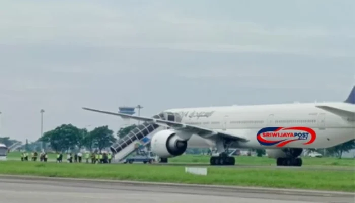 Ancaman Bom, Penumpang Saudia Airlines Dievakuasi di Kualanamu, Jibom Sisir Pesawat