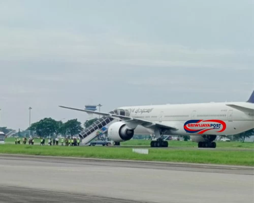 Ancaman Bom, Penumpang Saudia Airlines Dievakuasi di Kualanamu, Jibom Sisir Pesawat