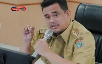 Gubsu Bobby Lanjutkan Proyek Jalan Meski Kadis PUPR Sumut Terjaring OTT KPK