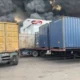 PT Agro Raya Mas Medan Terbakar Hebat, Truk Kontainer Dievakuasi