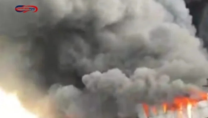 PT Agro Raya Mas Medan Terbakar Hebat, Truk Kontainer Dievakuasi