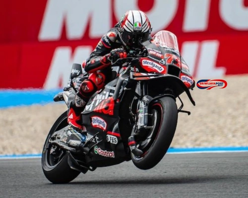 Kata Bezzecchi Usai Gagal Juara MotoGP Jerman 2025, Disalip Marquez di Lap Terakhir