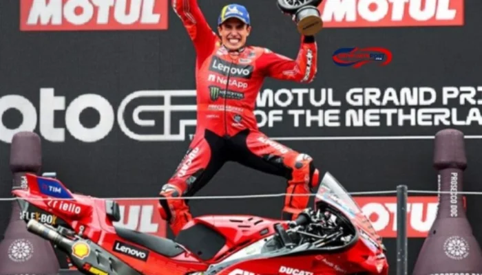Kata Bezzecchi Usai Gagal Juara MotoGP Jerman 2025, Disalip Marquez di Lap Terakhir