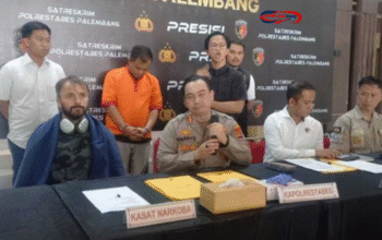 Gagal Bobol Tower Telekomunikasi, Polrestabes Palembang Ciduk Dua Pelaku