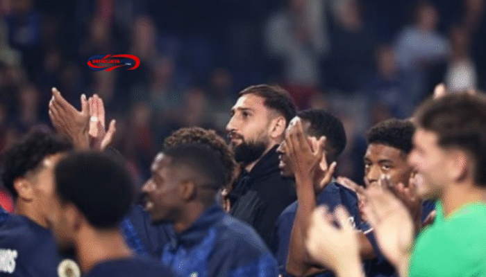 Detik-detik Skuad PSG Hadiri Perpisahan Donnarumma di Parc des Princes!