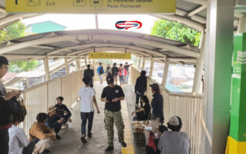 Demo di DPR, Penumpang KRL Dilarang Berhenti di Stasiun Palmerah!
