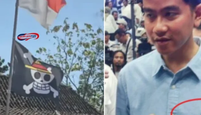 Gibran Pernah Pakai Pin Luffy! Bendera One Piece Kini Dicap Picu Perpecahan