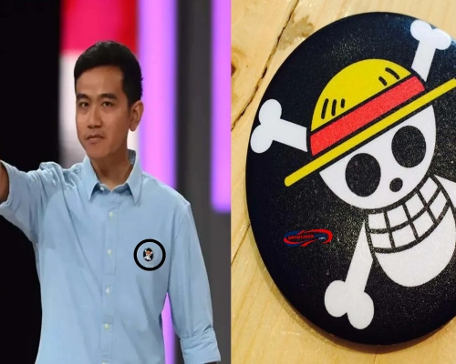 Gibran Pernah Pakai Pin Luffy! Bendera One Piece Kini Dicap Picu Perpecahan
