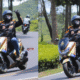 Rombongan NMAX Nekat Hentikan Bus di Tikungan Tajam!