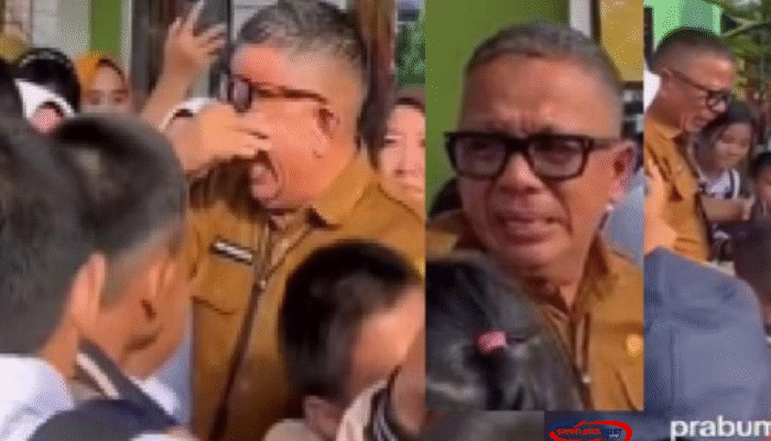 Video Viral Kepala Sekolah di Sumsel Dicopot Ditangisi Para Siswanya