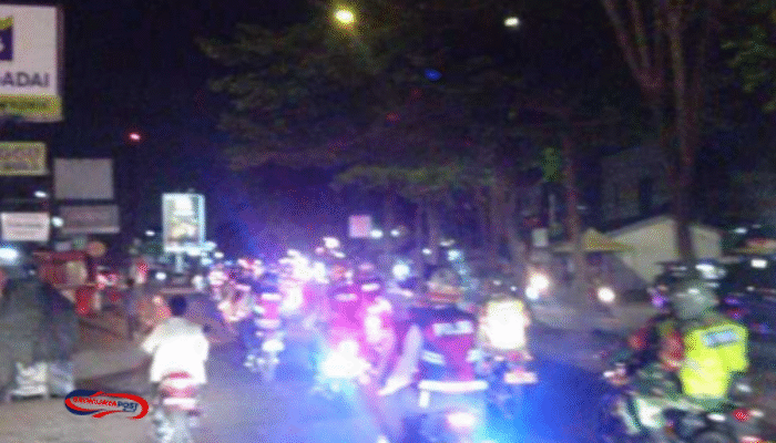 Siaga Penuh! Polda Sumsel Gelar Patroli Skala Besar, 80 Personel Jaga Objek Vital