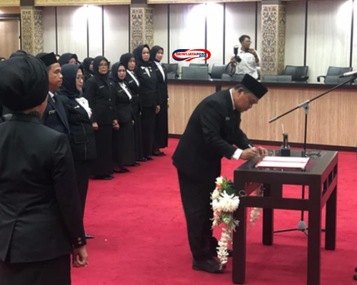 Pemprov Sumsel Rotasi 54 Pejabat, Kasatpol PP Jadi Sekdis Kearsipan 2025