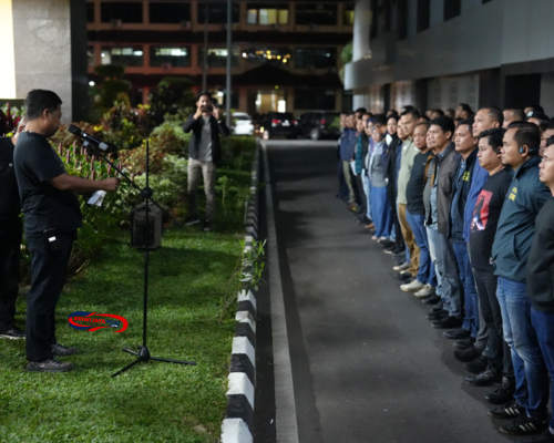Siaga Penuh! Polda Sumsel Gelar Patroli Skala Besar, 80 Personel Jaga Objek Vital