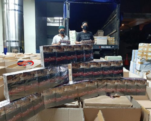 Tegas! Bea Cukai Palembang Sikat 4,4 Juta Batang Rokok Ilegal di Gudang Ruko: Nilai Rp6,1 Miliar