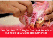 BLT Kesra Rp900 Ribu Cair Hari Ini! Cara Cek & Ambil di Bank/Pos