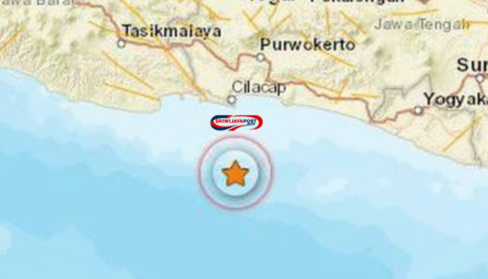 Heboh! Gempa Terkini M 4.8 Guncang Cilacap Kejutkan Warga Jateng
