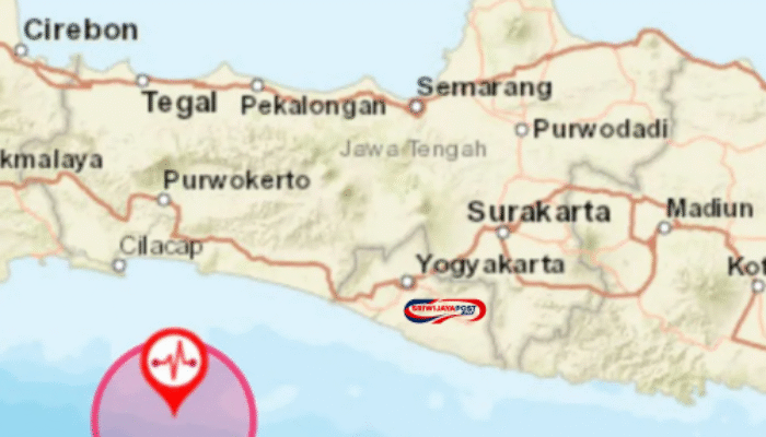 Heboh! Gempa Terkini M 4.8 Guncang Cilacap Kejutkan Warga Jateng
