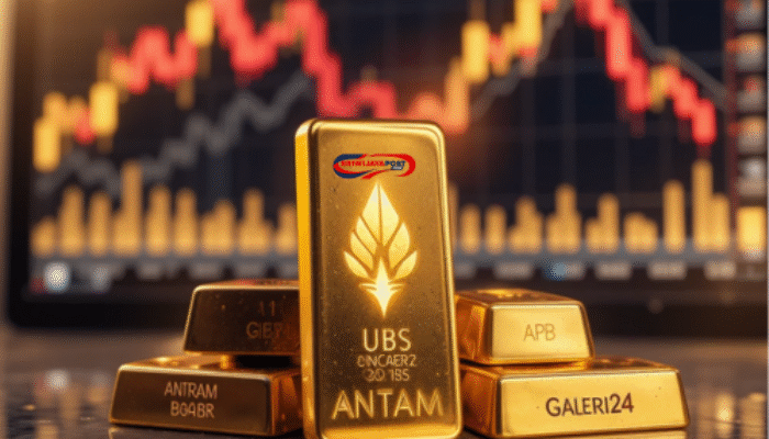 Emas Antam, UBS & Galeri24 Kompak Anjlok di Pegadaian!