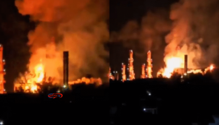 Kilang Dumai Terbakar Lagi: Kebakaran Besar Malam Ini, Mirip Kasus 2023
