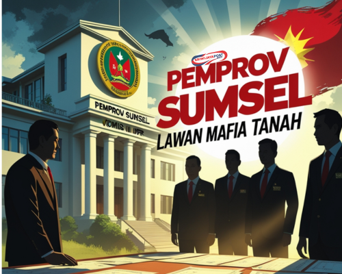 Pemprov Sumsel Lawan Mafia Tanah: Komisi III DPR Diminta Jangan Mau Dibohongi